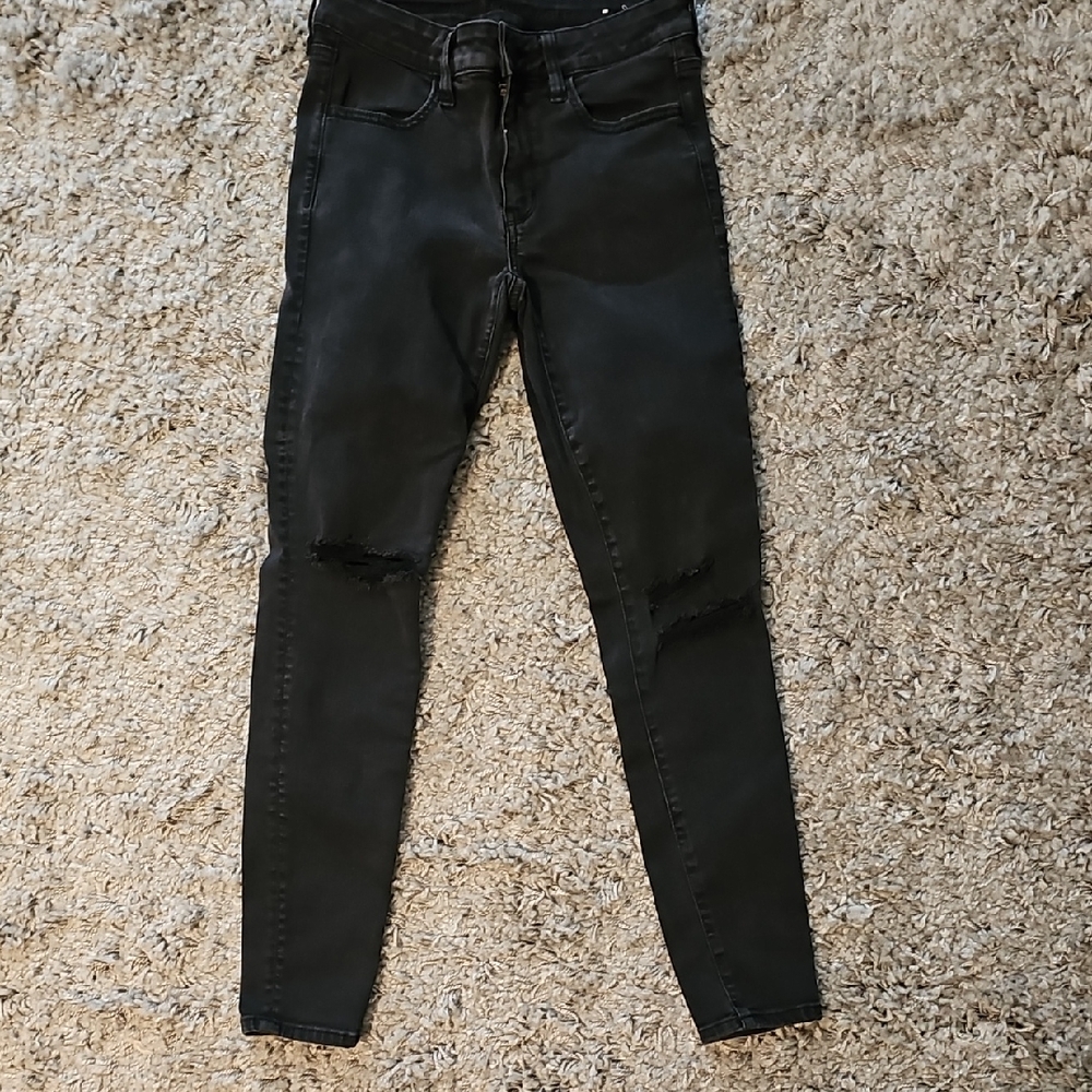 American Eagle Outfitters Dark Skinny Jeans, 6